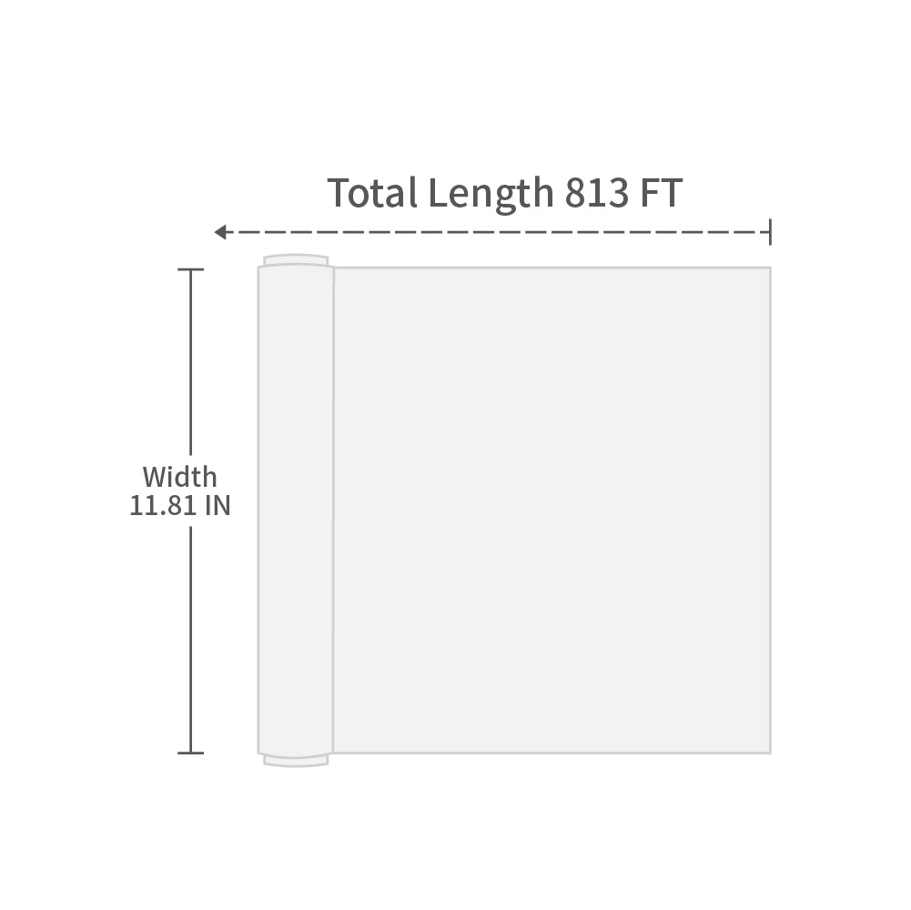 Plastic Food Wrap, 2 Way Cutter 800 SQ. FT. With Extra Cling