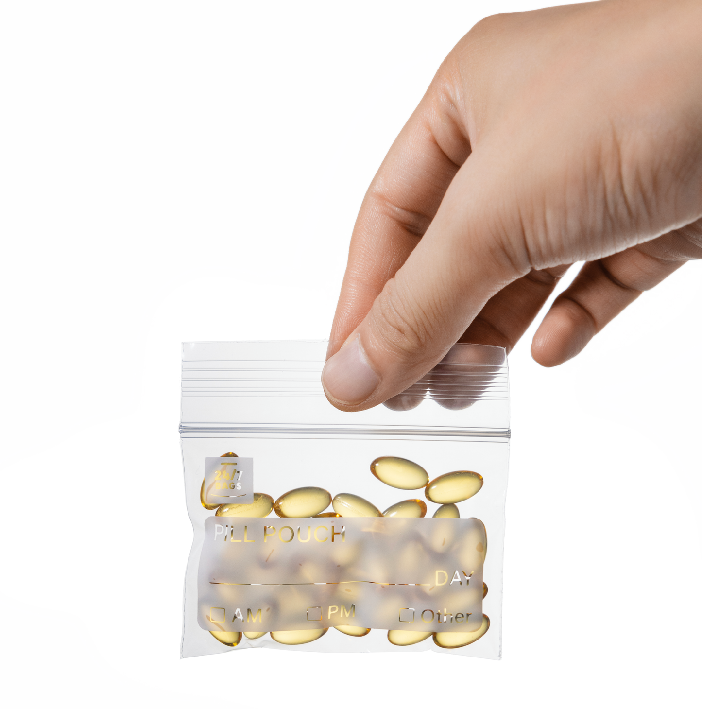 Pill Bags + Easy Write On Information Box / 400 Count
