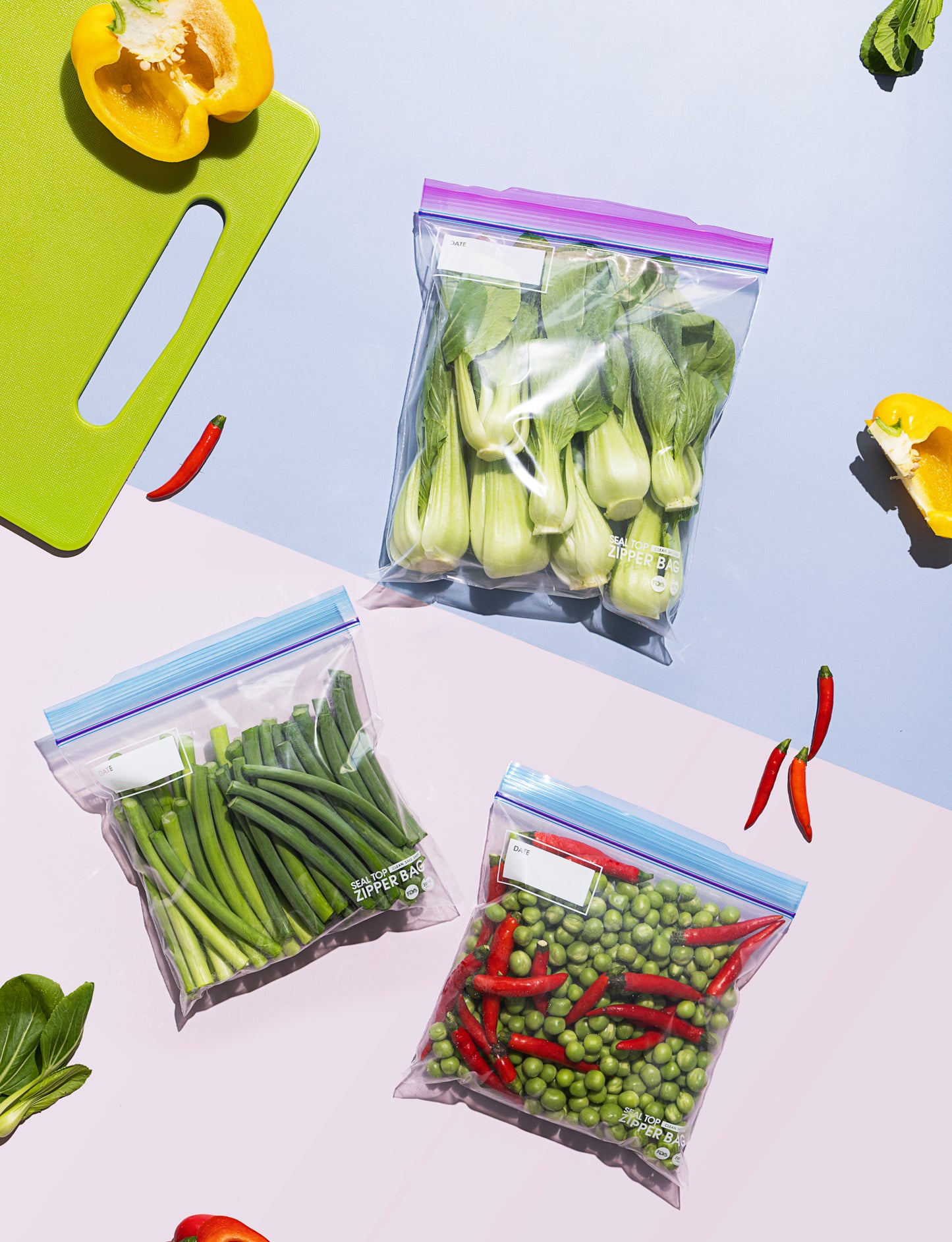 Sandwich & XL Sandwich Zip-Lock Bags / 100 Bags