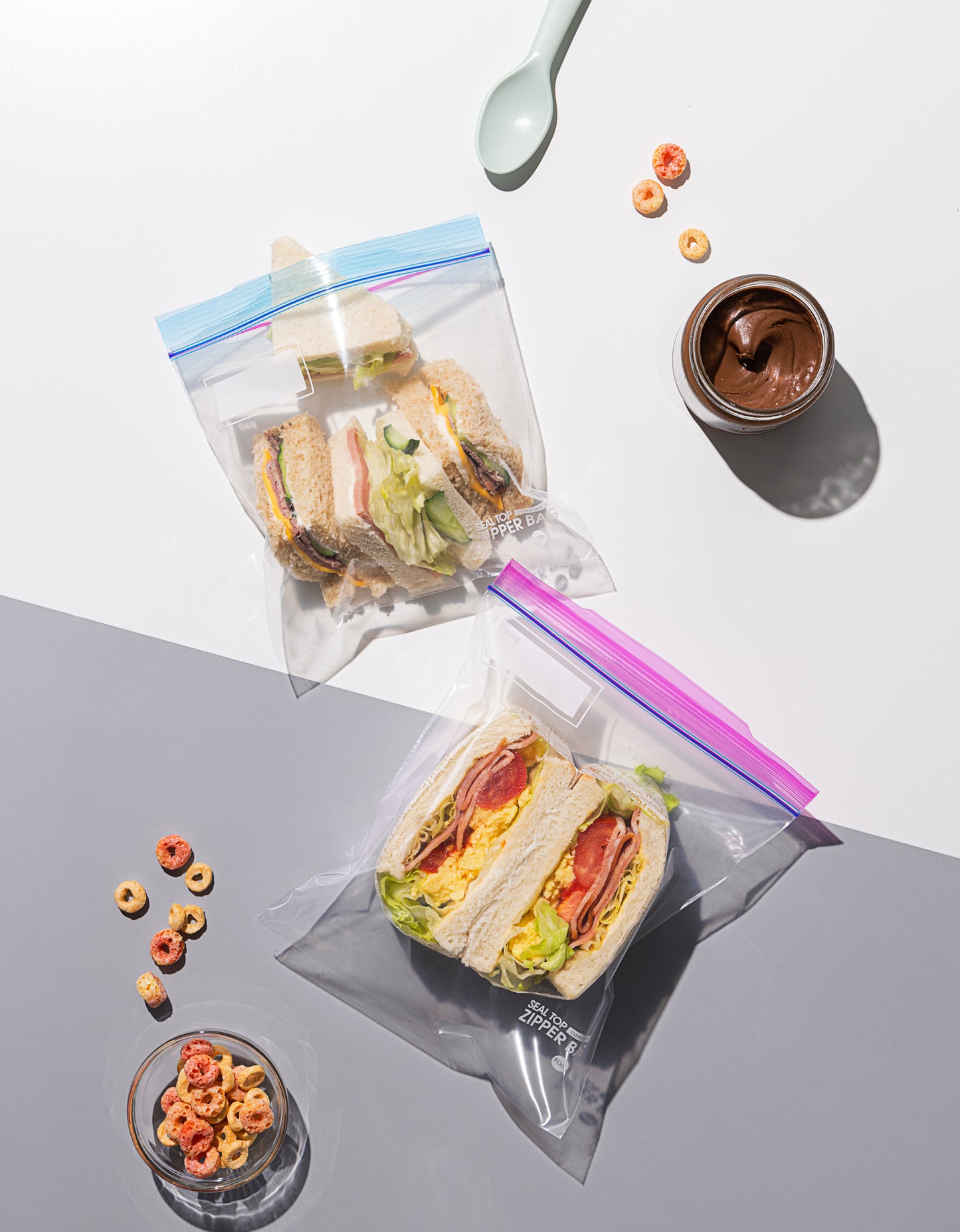 Sandwich & XL Sandwich Zip-Lock Bags / 100 Bags