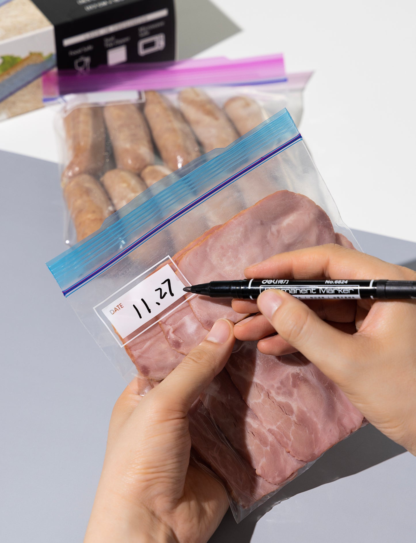 Sandwich & XL Sandwich Zip-Lock Bags / 100 Bags