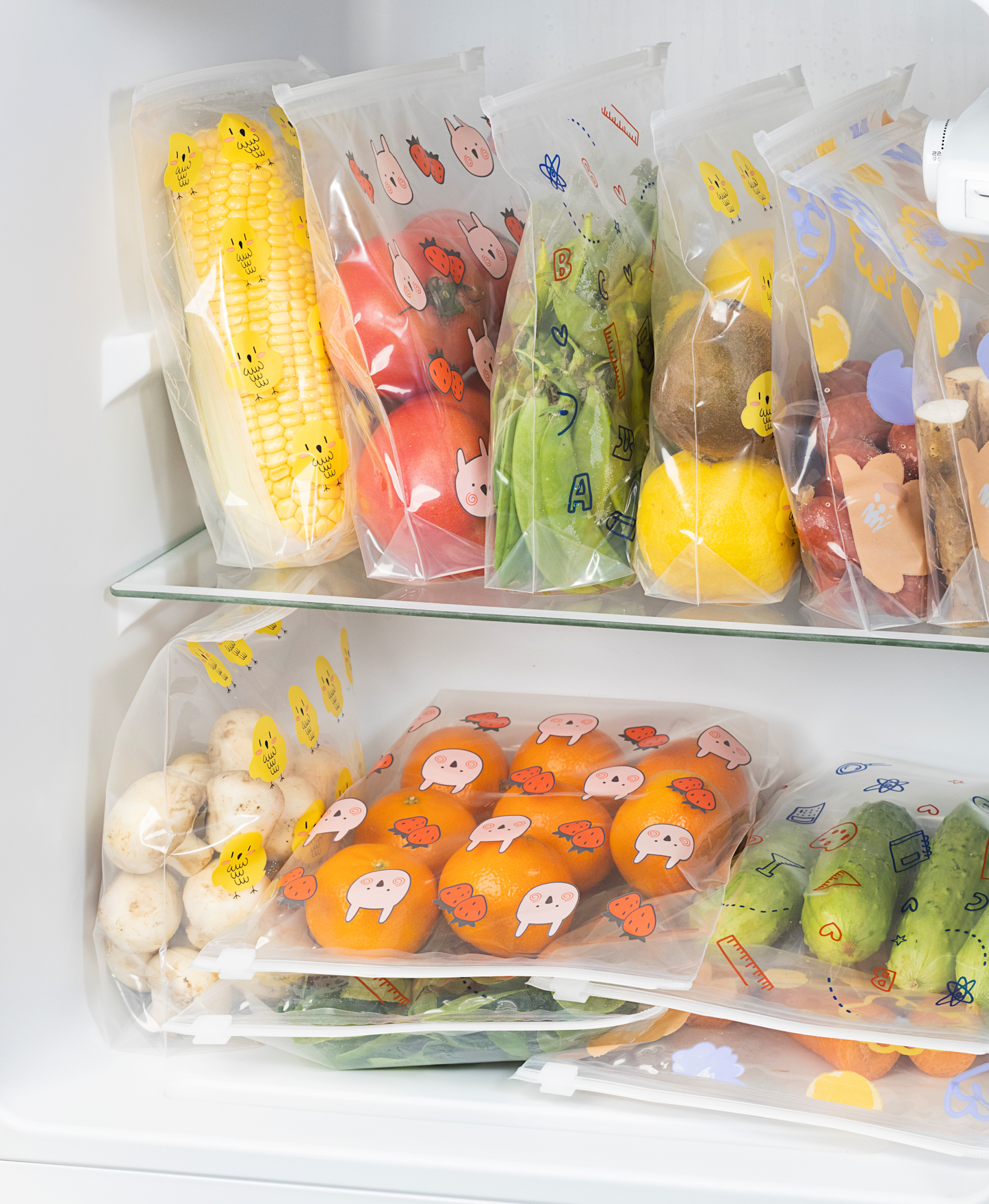 Slider Kids Fun Pattern Quart Bags / 150 Count