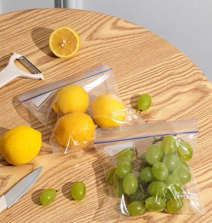 Single Zipper Seal Sandwich Bags / Small 600 Count