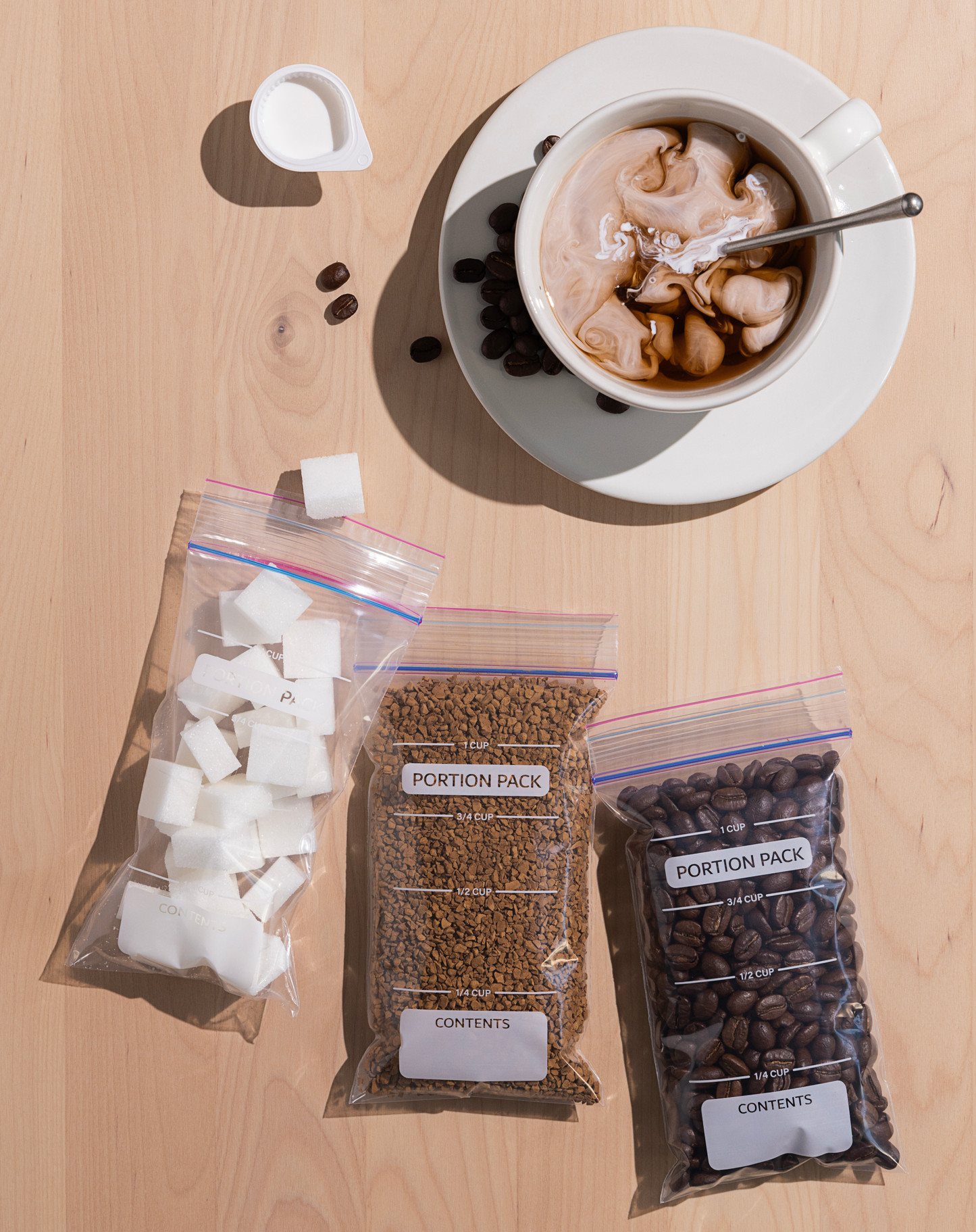 Zip-Lock Portion Snack Bag For Macros / 100 Count