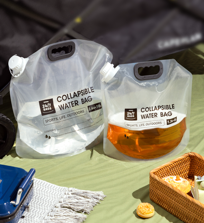 Portable Water Storage Bag With Carry Handle 5 Liter / 4 Count