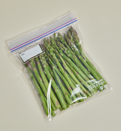 Double Zipper Seal Storage Bags, Quart / Medium 200 Count